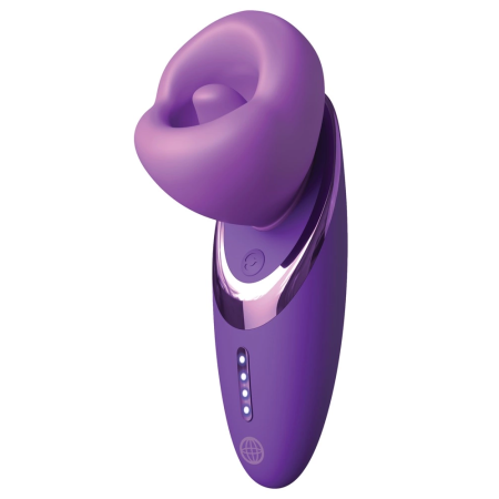 Fantasy For Her Pleasure Sucker Intimate Device Purple 17.8cm