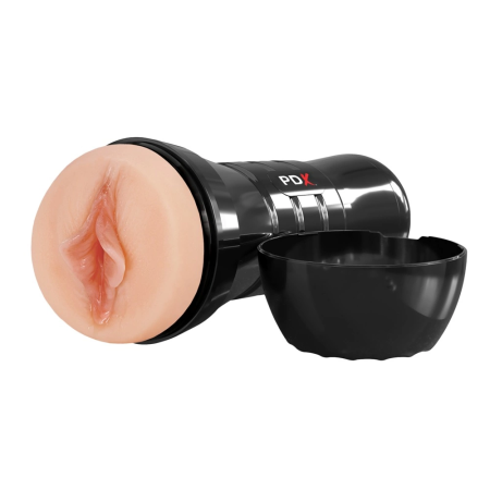 PDX Extreme WetP Luscious Lips XXL Intimate Machine, Fanta-Flesh, 26cm