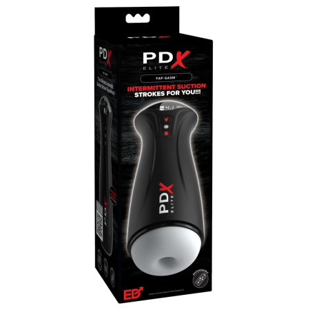 PDX Elite Fap-Gasm Frosted Automatic Intimate System, 24.5 cm