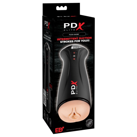 PDX Elite Fuck-Gasm Light Automated Intimate Device, 24.5cm, Black