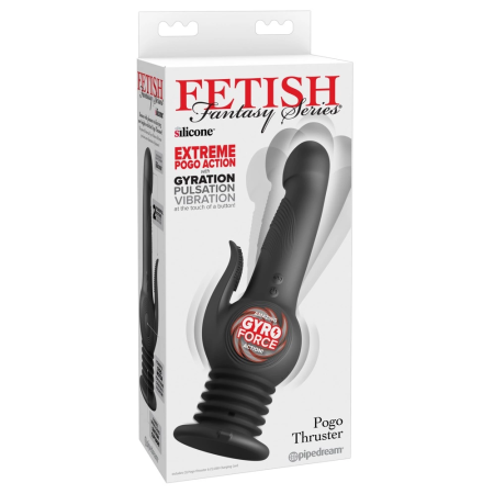 Fetish Fantasy Series Pogo Thruster Black - Multi-Action Intimate Device