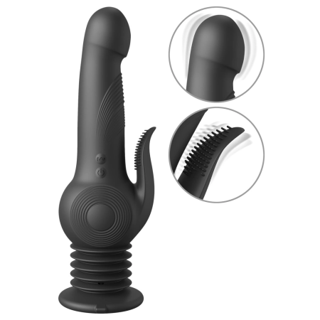 Fetish Fantasy Series Pogo Thruster Black - Multi-Action Intimate Device