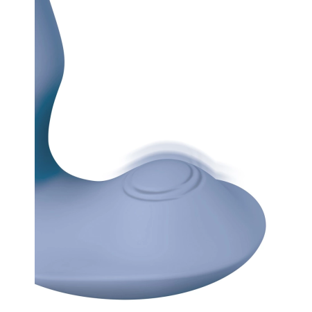 Jimmyjane Pulsus P-Spot Dual Action Silicone Intimate Massager Black