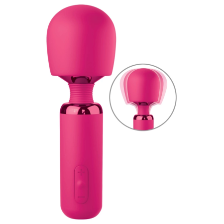JimmyJane Exona Body Wand Massager, Flexible Silicone Head, USB Rechargeable