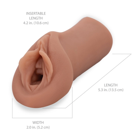 PDX Extreme Sorority Snatch Handheld Intimate Device Brown 13.4cm