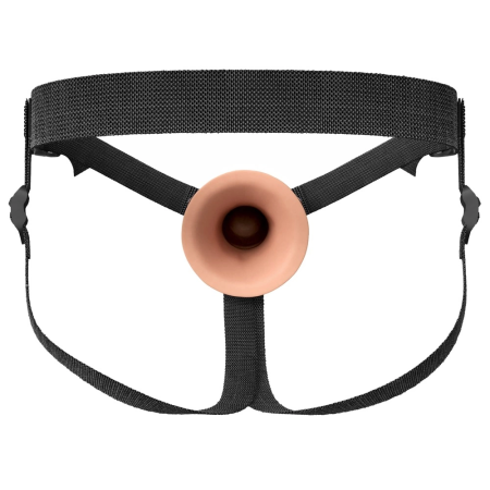 FANTASY X-TENSIONS Elite FXTE8 Hollow Strap-On Silicone 21.6cm Light