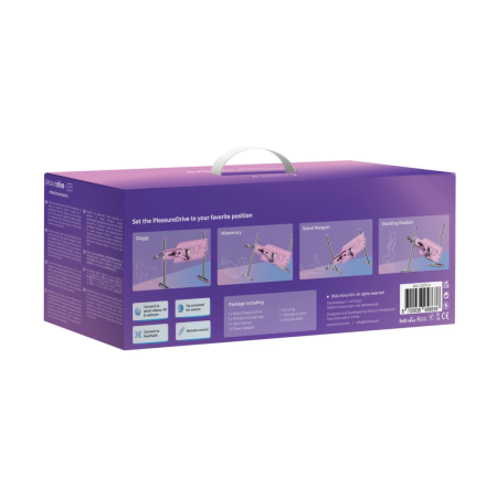 Kiiroo Pleasure Drive Pink Interactive Intimate Machine Bluetooth