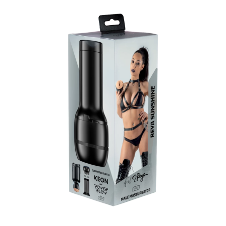 Kiiroo Feel Reya Sunshine Black Intimate Machine Sleeve TPE
