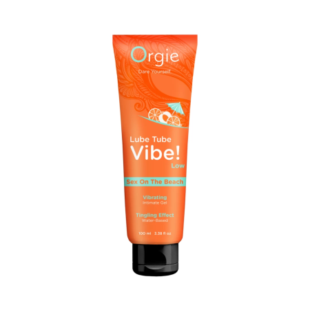 Orgie Lube Tube Vibe Tropical Intimate Gel Sex On The Beach 100ml