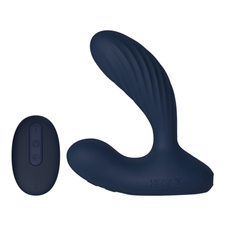 SVAKOM Vick Neo 2 Navy Blue - Dual-Action Intimate Device with App Control