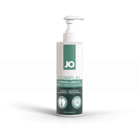 System JO Cumplay Hybrid Lubricant 240ml - Creamy White Formula