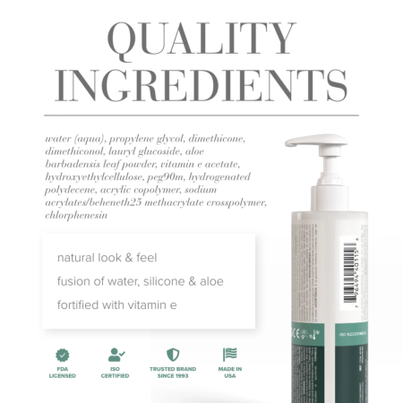 System JO Cumplay Hybrid Lubricant 240ml - Creamy White Formula