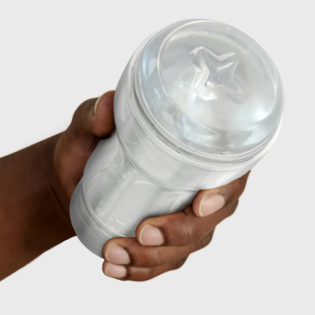 Kiiroo Feel Crystal Pocket Intimate Device Black - Compact Transparent Design