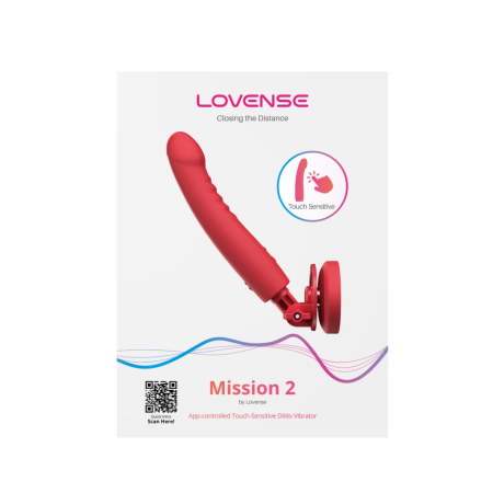 Lovense Mission 2 Pink Advanced Touch-Sense Vibrating Device