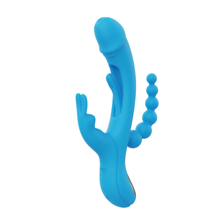 HoneyPlayBox Trilux Kinky Finger Blue Multi-Function Intimate System