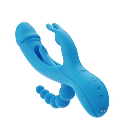 HoneyPlayBox Trilux Kinky Finger Blue Multi-Function Intimate System