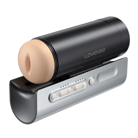 Lovense Solace Pro Automatic Thrusting Device Black, 6 cm Range