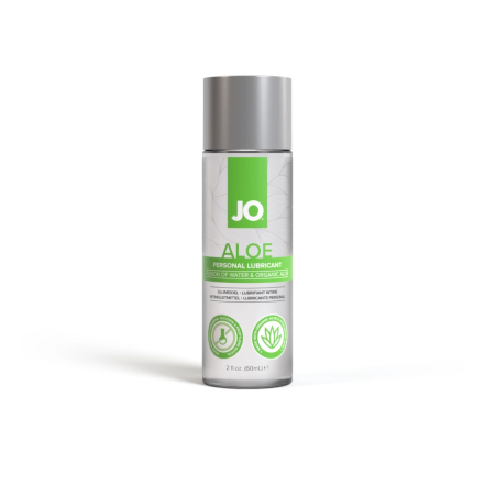 System JO JO Aloe Lubricant 60 ml - Water-Based, Organic Aloe, Sensitive Skin