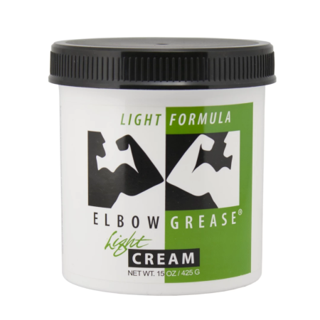 Elbow Grease Light Cream Jar 443 ml - Unscented Lubricating Cream