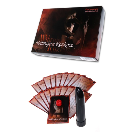 Let's Play Together Couples Game with Lady Finger Vibrating Accessory 31x22cm