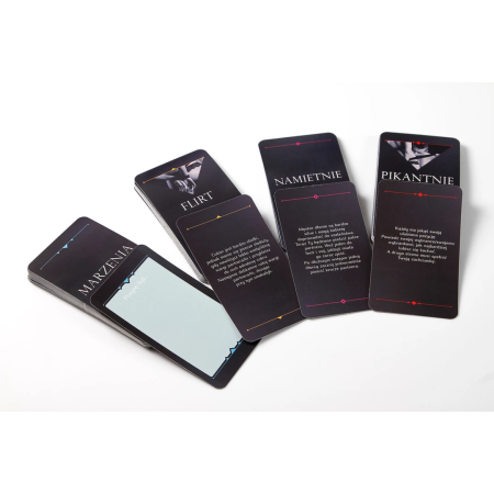 Grajmy Razem Fifty Delightful Nights Game Set for Couples with Accessories