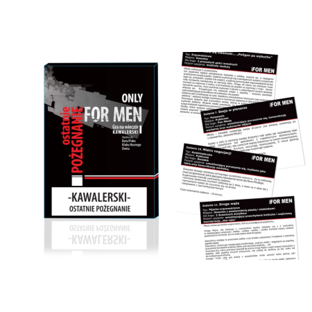 RAZEM The Last Goodbye Party Game - Compact Bachelor Event Set 11x8cm