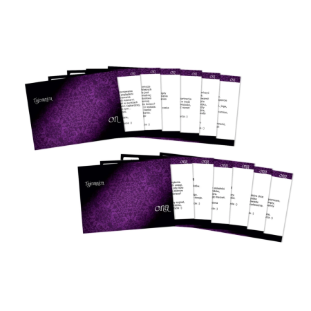 Grajmy Razem Mystery Part 1 Couples Game - Compact Card Edition