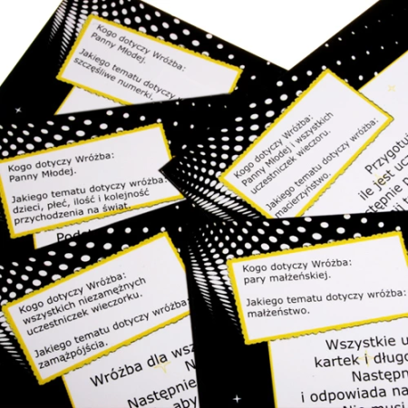 Let's Play Together Hen Night Fortune Telling Game - Compact Party Cards