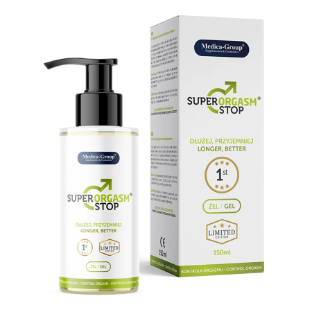 Super Orgasm Stop Gel 150ml - Prolonging Formula by Super Orgasm