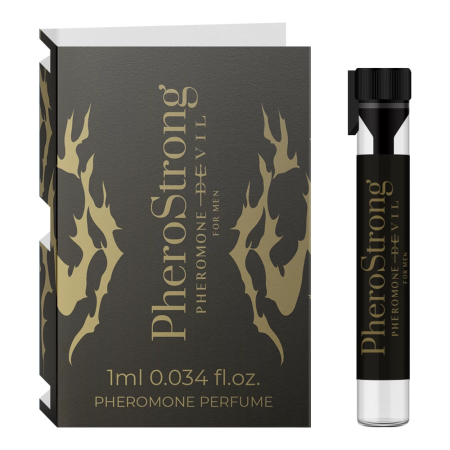 PheroStrong Devil for Men Perfume 1ml - Spicy Oriental Fragrance with Pheromones