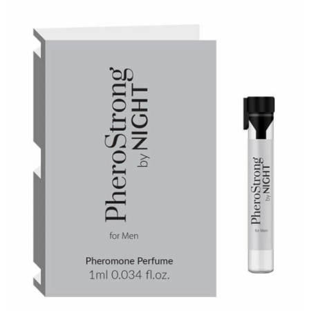 PheroStrong By Night For Men Perfume 1ml - Aromatic Woody Scent