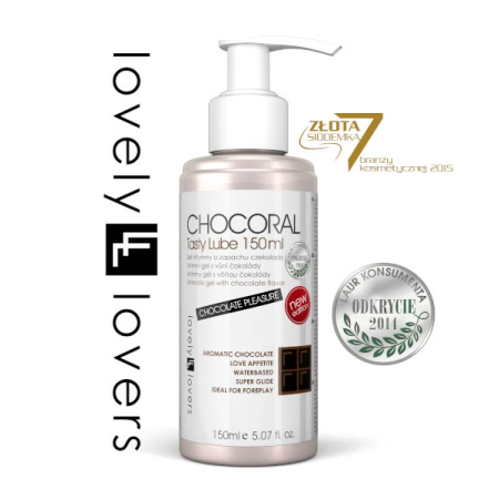 Lovely Lovers CHOCORAL Chocolate Flavored Warming Lubricant 150ml
