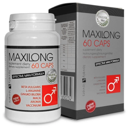 Lovely Lovers MAXILONG 60 Capsules - Advanced Male Vitality Support Formula