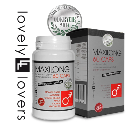 Lovely Lovers MAXILONG 60 Capsules - Advanced Male Vitality Support Formula
