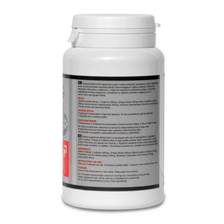 Lovely Lovers MAXILONG 60 Capsules - Advanced Male Vitality Support Formula