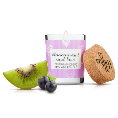 Magnetifico Intimate Candle 70ml - Blackcurrant & Kiwi Aroma with Pheromones