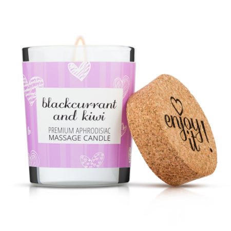 Magnetifico Intimate Candle 70ml - Blackcurrant & Kiwi Aroma with Pheromones