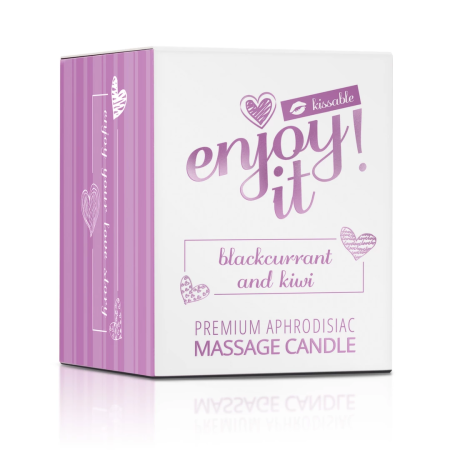 Magnetifico Intimate Candle 70ml - Blackcurrant & Kiwi Aroma with Pheromones