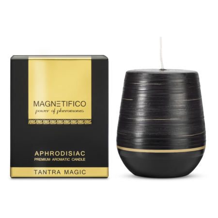 MAGNETIFICO Tantra Magic Scented Candle Sandalwood 36h Handcrafted
