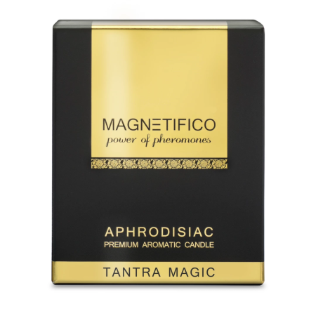 MAGNETIFICO Tantra Magic Scented Candle Sandalwood 36h Handcrafted