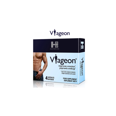SHS Viageon 4 Capsules - Advanced Male Vitality & Performance Support
