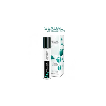 SHS Sexual Attraction Men 15ml - Pheromone Fragrance for Men, Sporty Scent