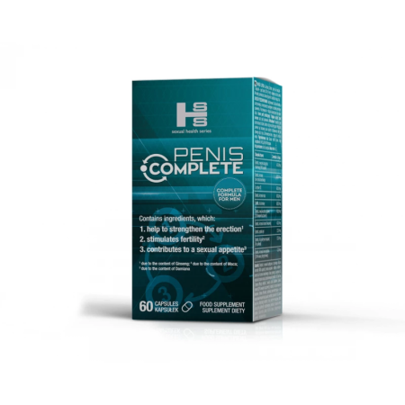 SHS Penis Complete 60 Tablets - Botanical Formula, 60pcs, Natural Support