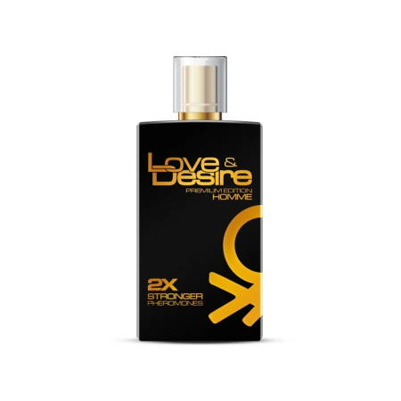 Love & Desire Gold Male 100ml - Premium Pheromone Fragrance for Men