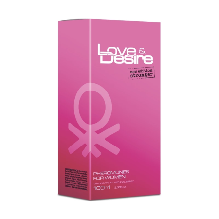 Love & Desire Women Eau de Parfum 100ml - Fruity-Florals, Pheromone System