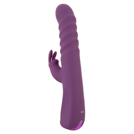 Javida 2 Function Rabbit Intimate Device - Thrusting & Vibrating, Pink