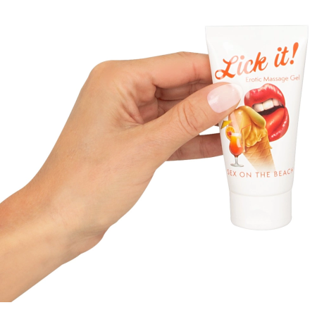 Lick it Vegan Water-Based Lubricant Sex on the Beach 50ml