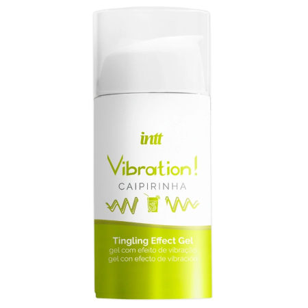 intt Vibration! Caipirinha 15ml Stimulating Gel with Fruity Aroma