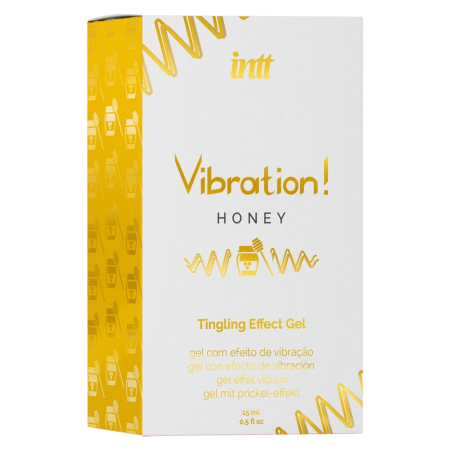 intt Vibration! Honey 15ml Stimulating Gel with Warming Effect
