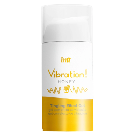 intt Vibration! Honey 15ml Stimulating Gel with Warming Effect